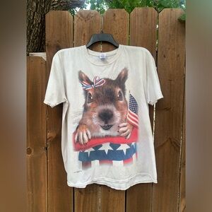 2014 David Penfound art beige tie dye women's tee size XL.